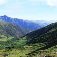 Ausblick auf die Berge